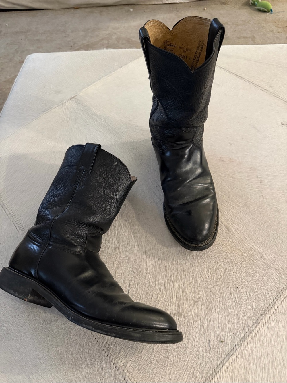 Justin Cowboy boots